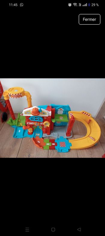 Garage pompier tut tut bolide