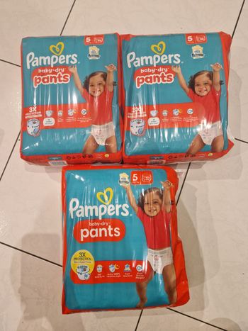 109 pants Couches pampers taille 5