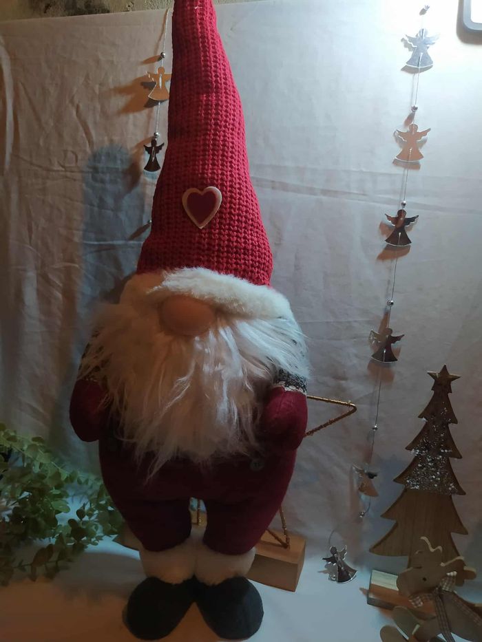 Lutin de Noel de 70 cm de haut. - photo numéro 6