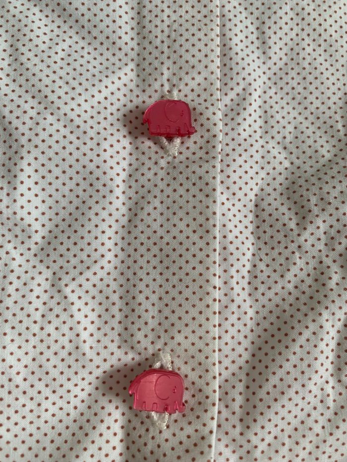 Jolie robe blanche à pois Sergent Major 5 ans - photo numéro 5