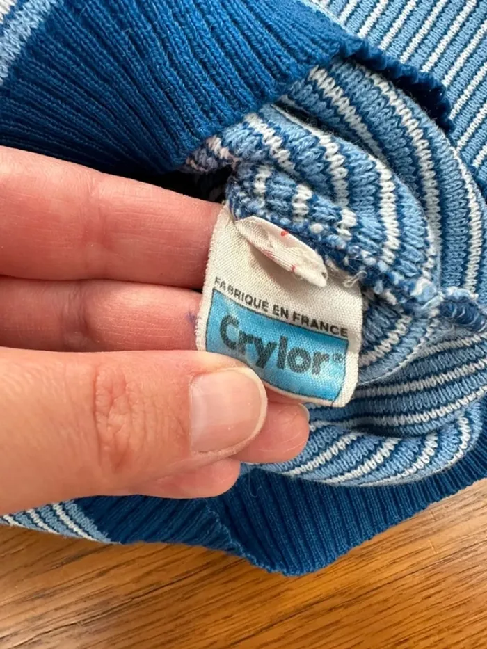 Pull rayé blue Crylor 2 ans - photo numéro 8