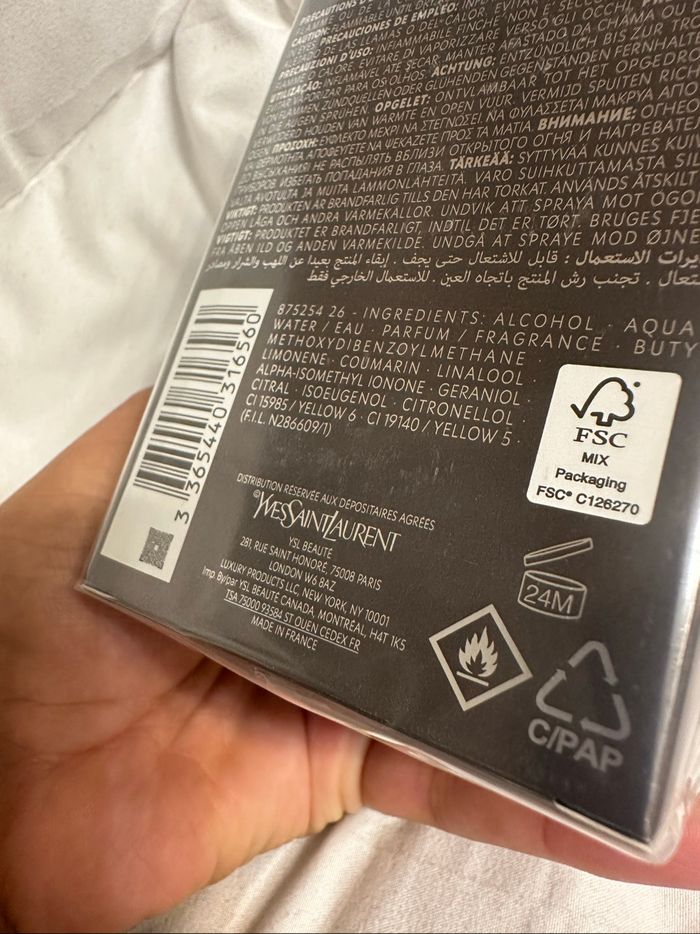 Parfum l’homme de Yves saint en Laurent - photo numéro 5