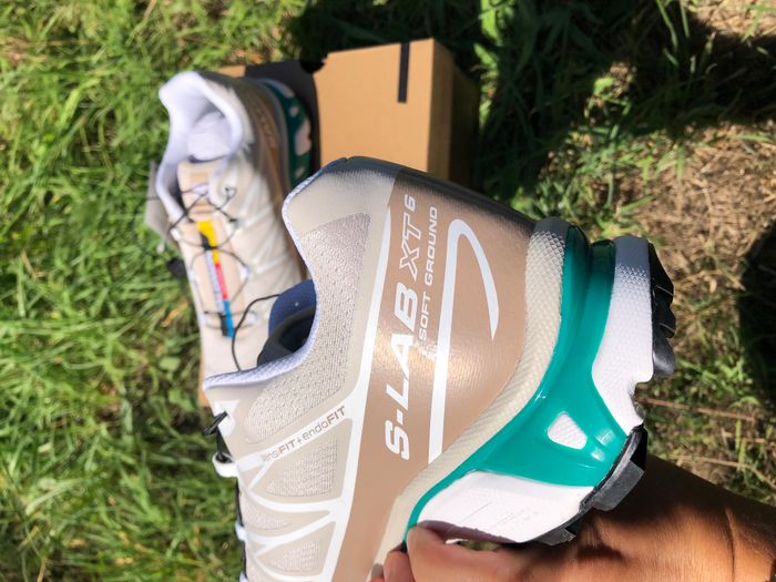Salomon xt-6 Rainy Day Chinchilla Dynasty Green 43 1/3 - photo numéro 6