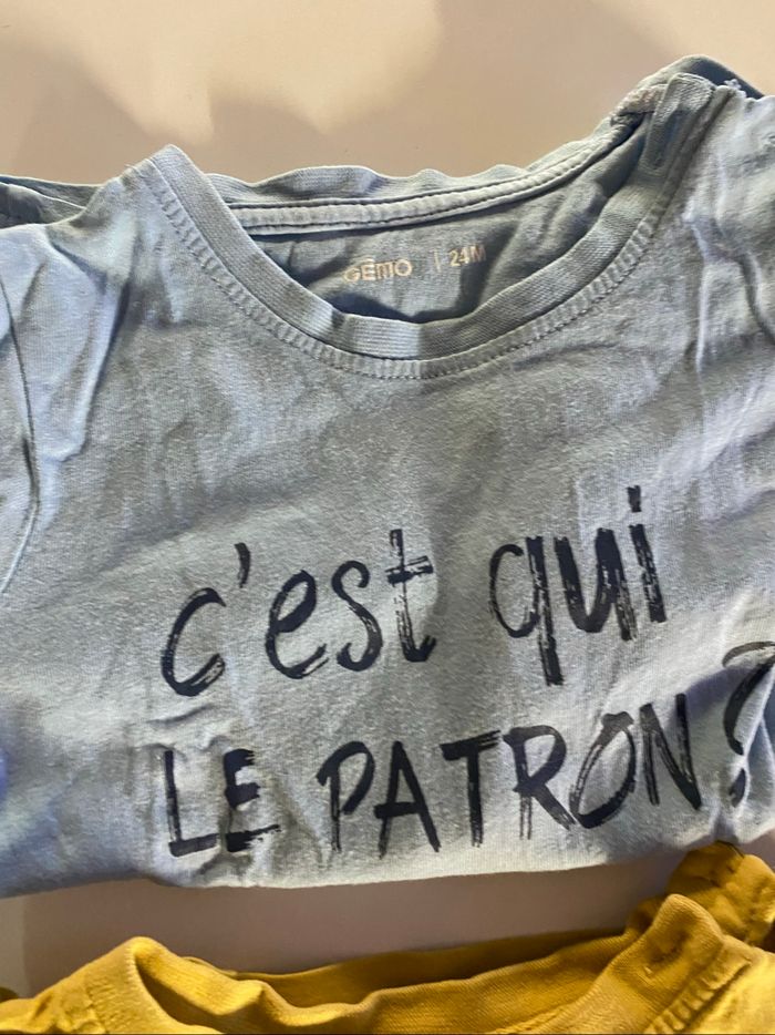 Lot de 6 vêtements enfants taille 24 mois plusieurs marques - photo numéro 4