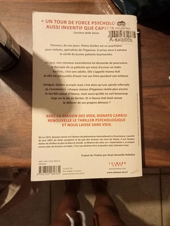 Livre thriller Donato carisi - photo numéro 2
