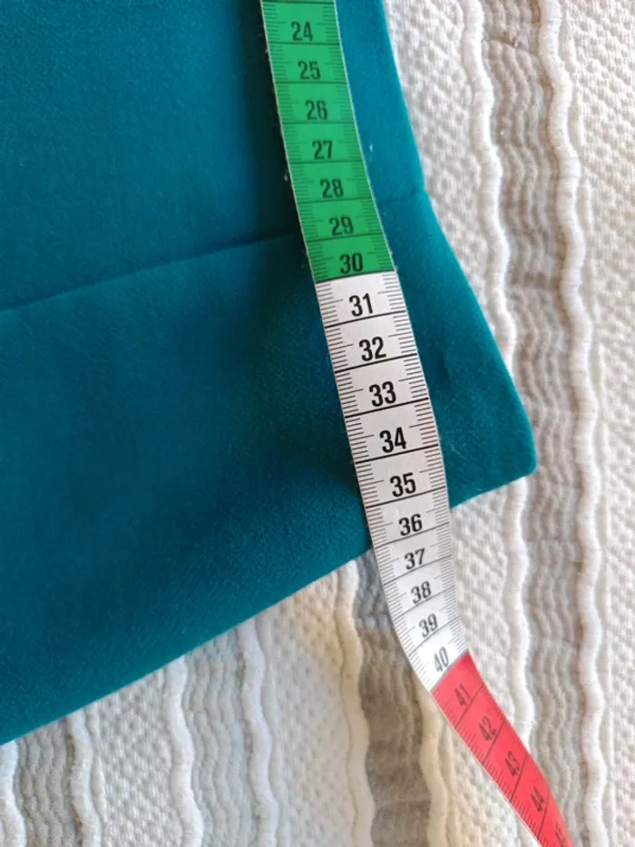 Jupe Camaïeu t.36 turquoise - photo numéro 9