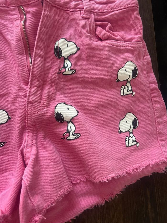 Short rose snoopy lefties 36 - photo numéro 2