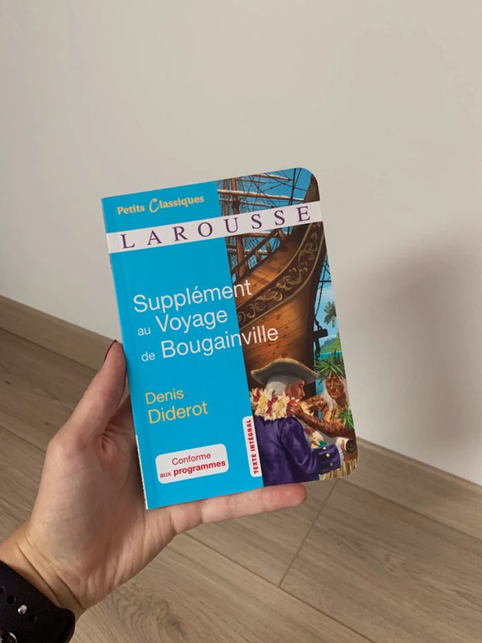 Livre Supplément au Voyage de Bougainville • Diderot