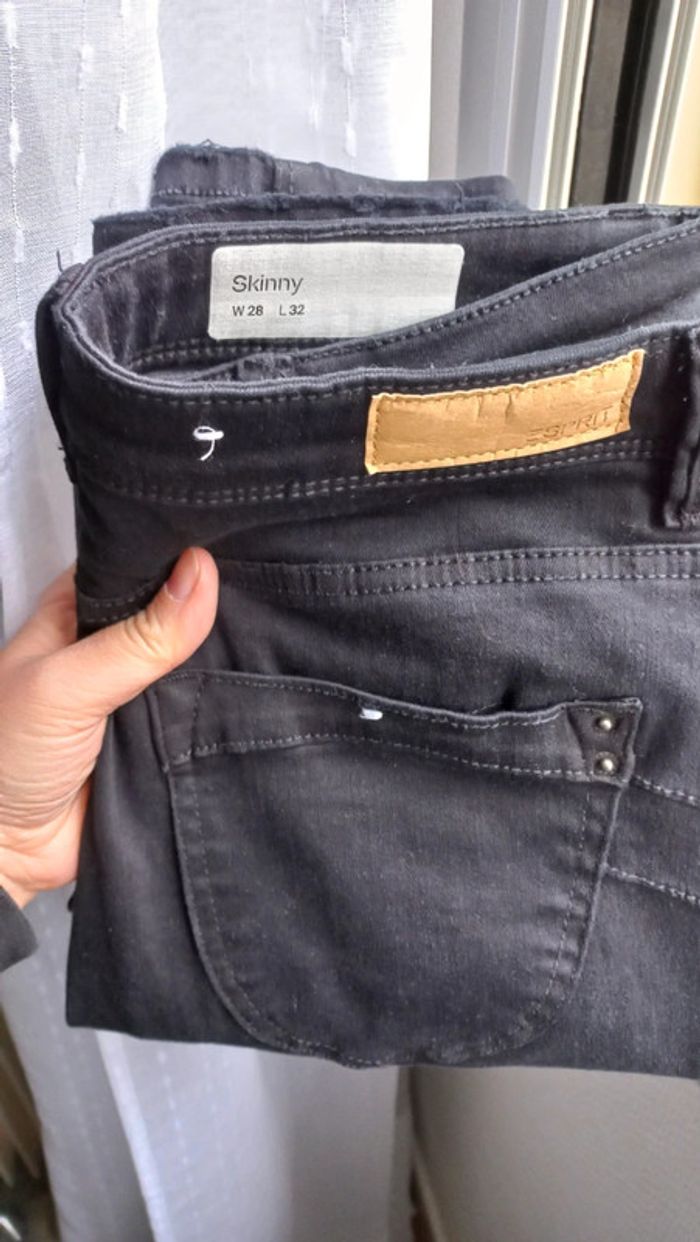 Jeans esprit noir skinny - photo numéro 2
