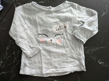 Tee shirt a manches longues fille 😌