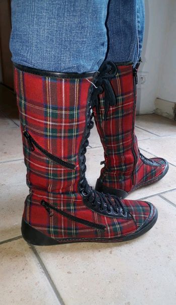 Bottes motif écossais ❤️