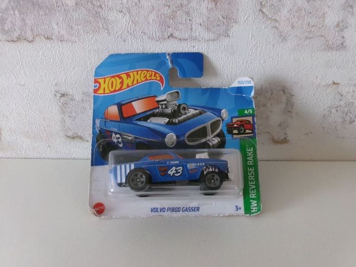 Véhicule Hot Wheels - Volvo P1800 Gasser - 153/250