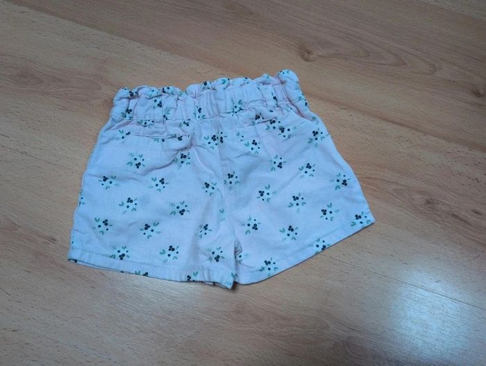 Short coton en lin fille 4 ans Sergent Major - photo numéro 5