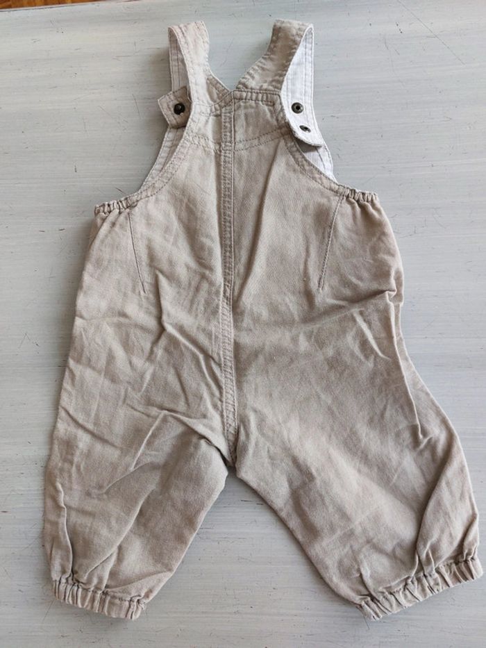 Salopette légère en lin 3M - photo numéro 2
