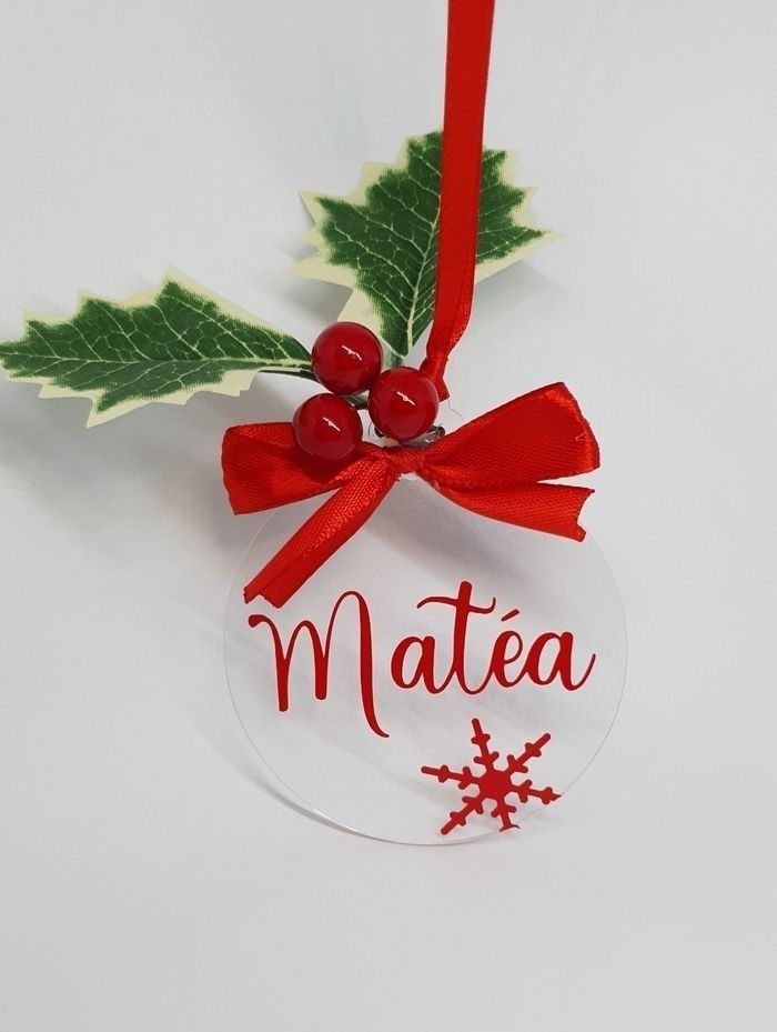 Boule de noël personnalisée - photo numéro 2