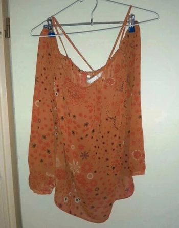 Blouse orange