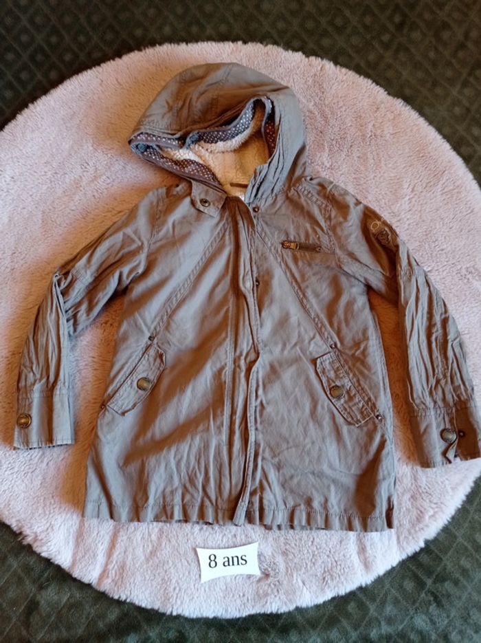 Veste doublure amovible 8 ans