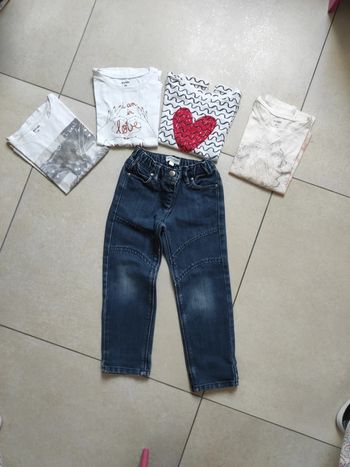 Lot t-shirt pantalon