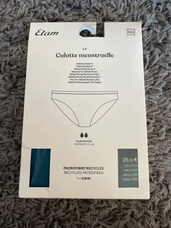Culotte menstruel Etam