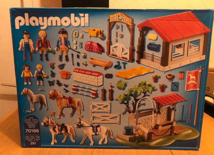 PLAYMOBIL 70166 NEUF Country Poneys - photo numéro 2