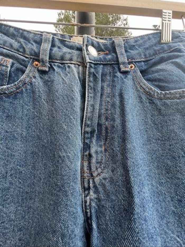 Jean fit mom bleu taille 36 - photo numéro 2