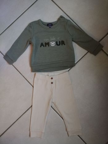 Ensemble Sergent Major bébé garçon 12 mois