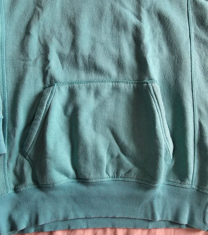 myMo Sweat à capuche Bleu Canard Polyester Coton Bon état S - photo numéro 4