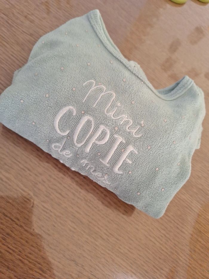 Pyjama velours 9 mois