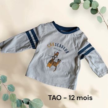 T-shirt manches longues TAO 12 mois