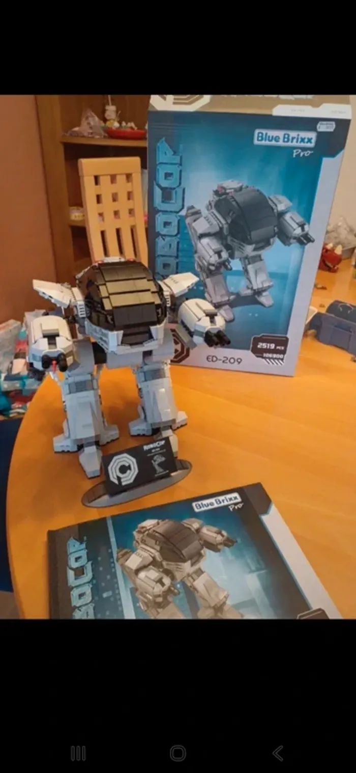 Blue Brixx Pro - ED-209 - Robocop - 2519 pièces - photo numéro 3