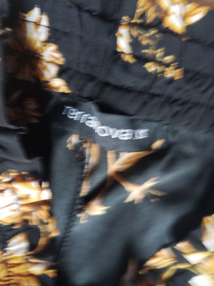 Pantalon léger fleuri 34 femme - photo numéro 3