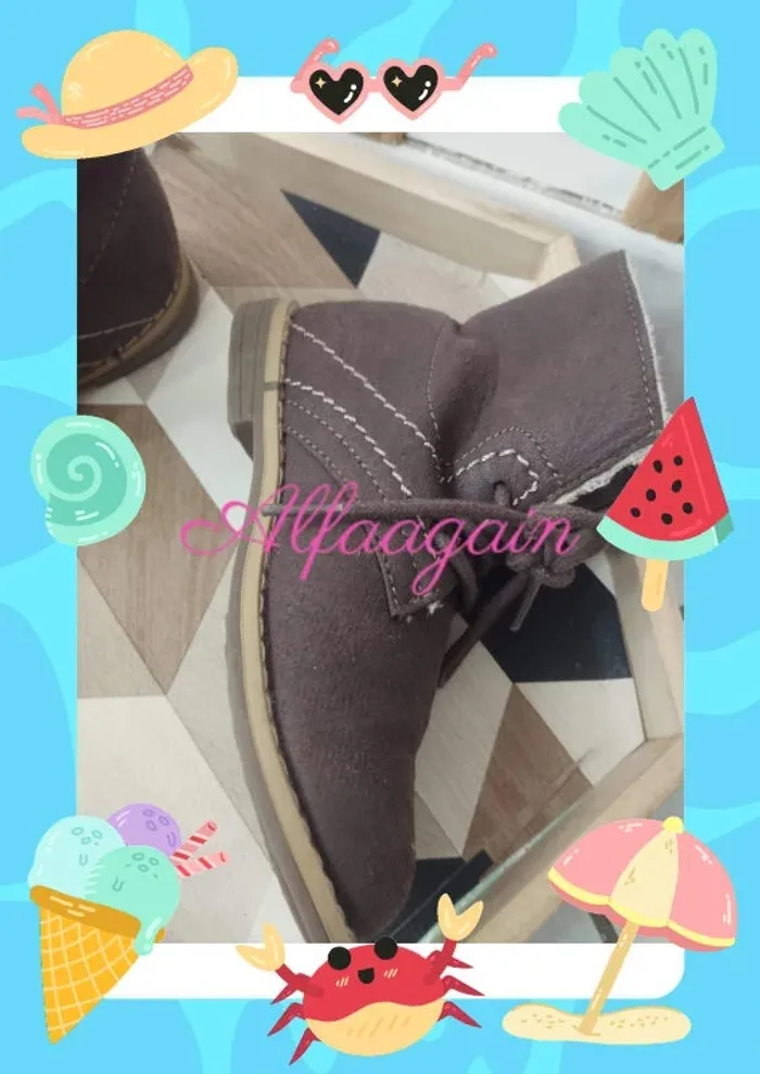 Bottines mixte 27 tissaia - photo numéro 4