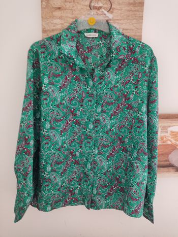 Chemisier vert cache cache 42