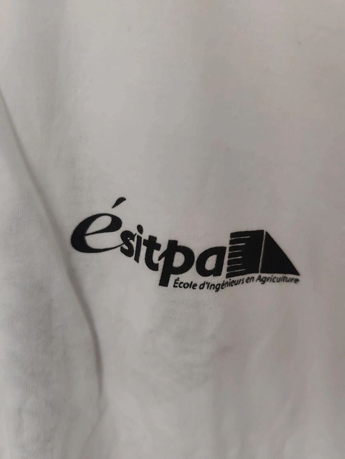 Tshirt Blanc Esitpa L - photo numéro 2