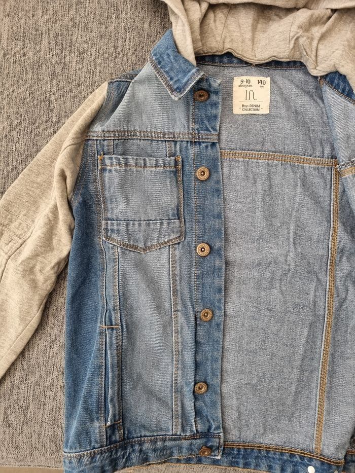 Veste en jeans 9-10ans - photo numéro 4