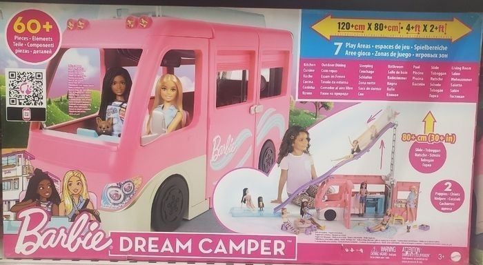 Camping-car BARBIE.