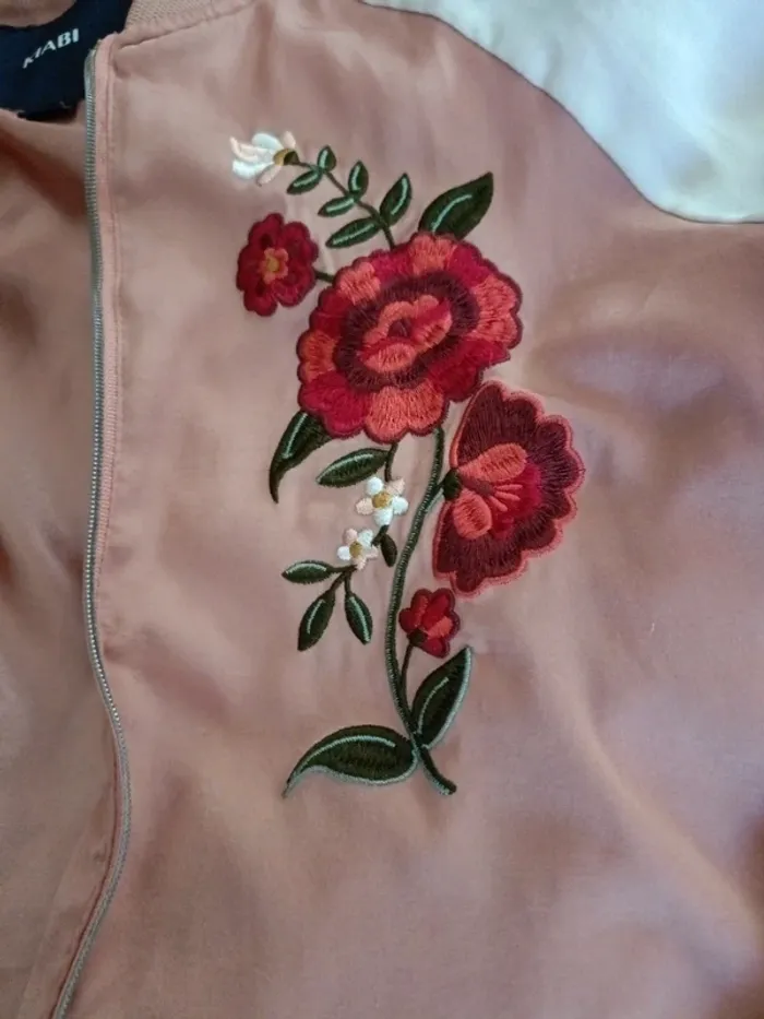 Veste Kiabi xs 14 ans rose effet - photo numéro 3