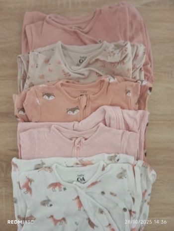 Lot de 5 pyjamas fille taille 18/24 mois