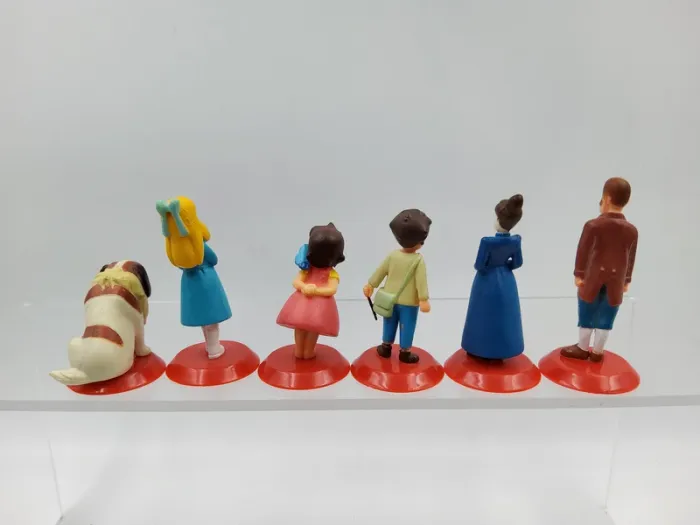 6 Coca-Cola Heidi Figures - photo numéro 2