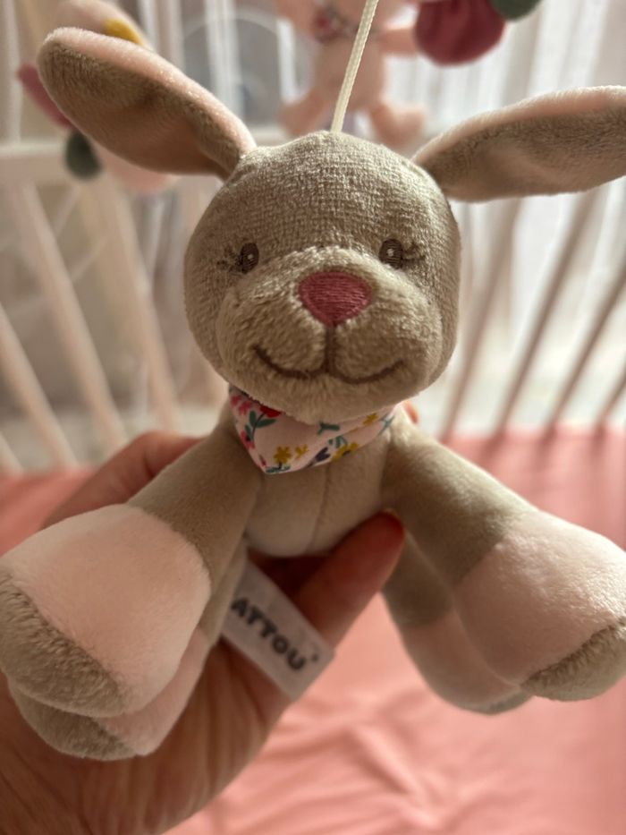 Tour de lit Verbaudet et mobile musical Nattou - photo numéro 6