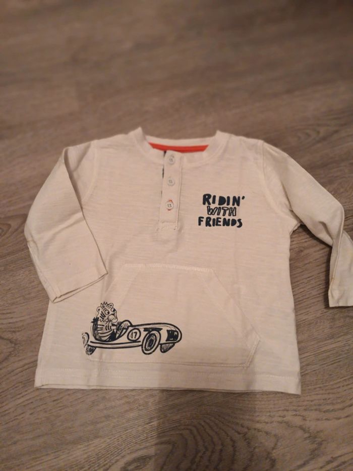 T-shirt manches longues 6mois