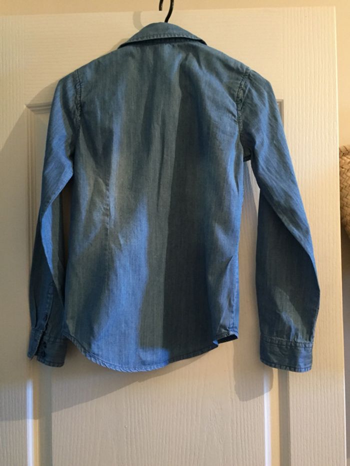 Superbe chemise fille Kaporal 12 ans jeans souple - photo numéro 2