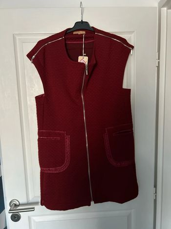 Robe bordeaux vintage 36/38
