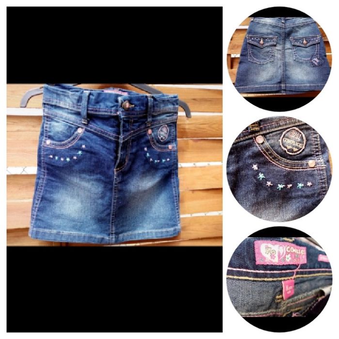 Jupe jeans