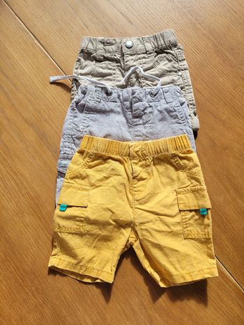 3 shorts pantacourts