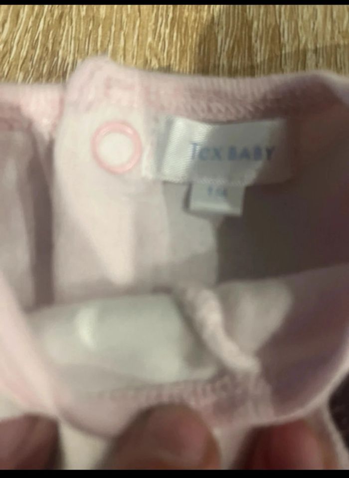 Lot de 2 pyjama tex bébé fille 1 mois - photo numéro 2