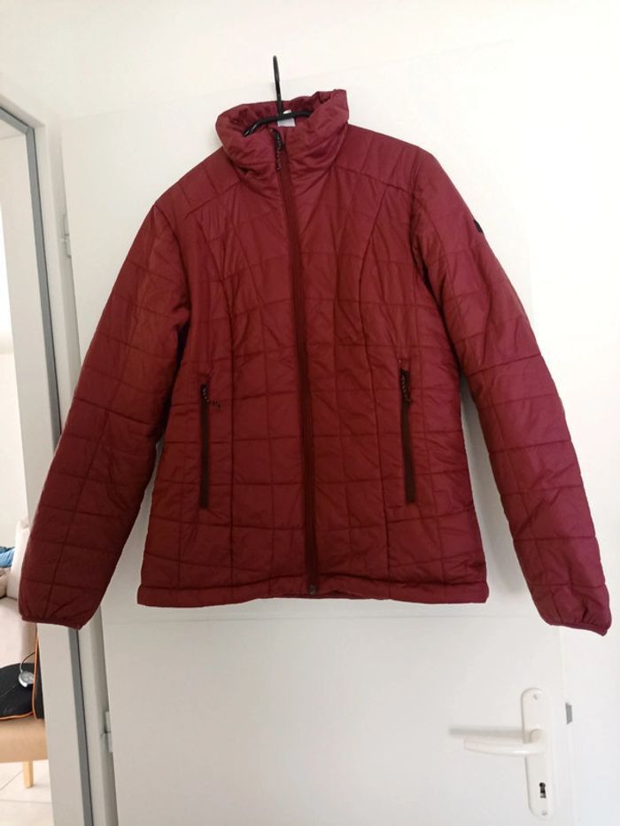 Doudoune femme bordeaux - photo numéro 2