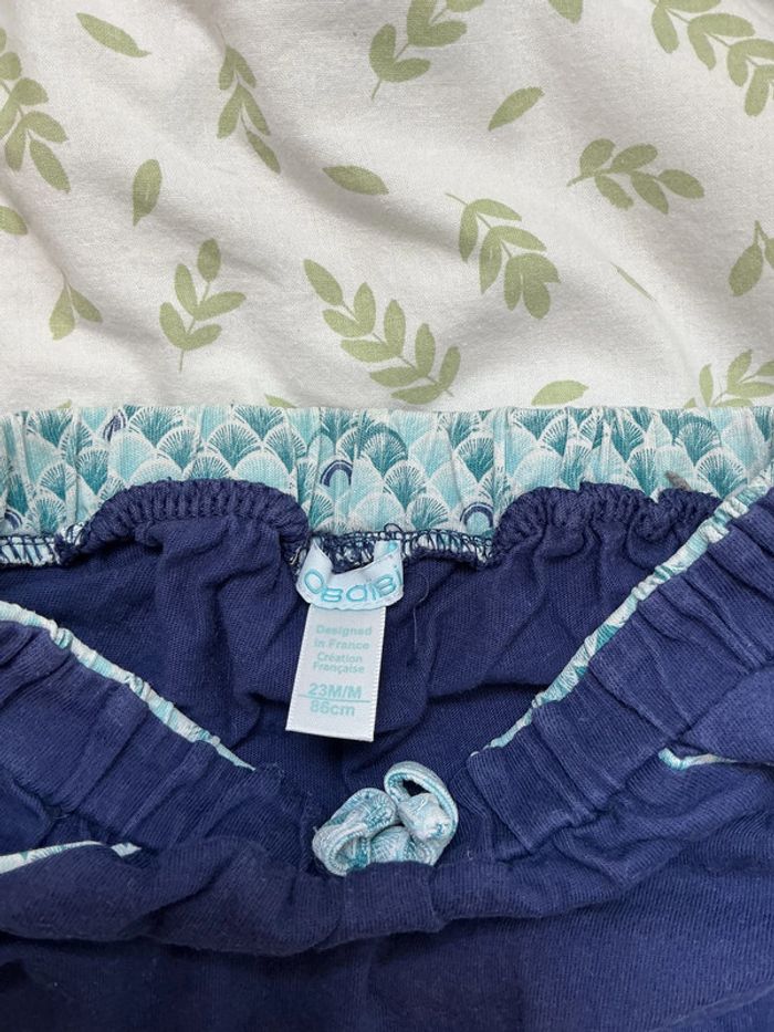 short sarouel marine obaibi 23 mois - photo numéro 5
