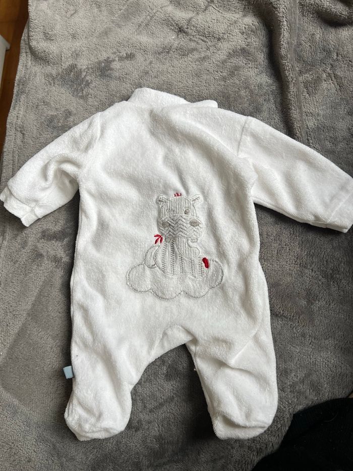 Pyjama hippopotame velours - photo numéro 2