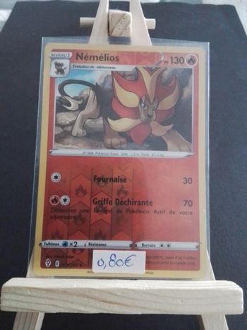 Carte Pokémon Némélios Reverse 23/203